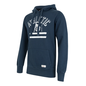 SUDADERA CAPUCHA RETRO BANDERA LEON Azul