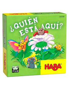 ¿Quién está aquí? Juego de mesa infantil de Haba