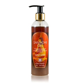 GEL SAMADHI DESMAQUILLANTE BAÑO Y DUCHA ANTIESTRES 250 ml GOLDEN PYRAMIDE