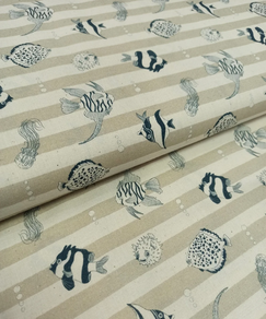 Tela de algodón-Maritime (3 m)