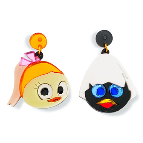 Pendientes Calimero y Priscila