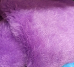 Tela de pelo corto Carnaval-morado (3 m)