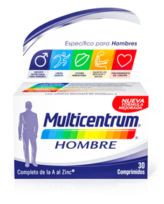 Multicentrum Hombre 30 comprimidos