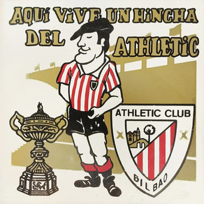 AZULEJO HINCHA ATHLETIC RETRO 15 x 15