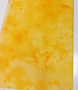 Tela de algodón Patchwork-amarillo efecto acuarela (4,5 m)