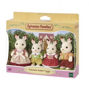 FAMILIA CONEJO CHOCOLATE - SYLVANIAN FAMILIES