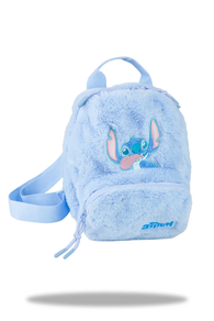 Stitch Blue Fluffy motxila txikia - Coolpack