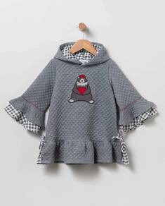 Vestido osito (Talla: 4 años)