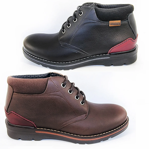 Bota caballero de piel