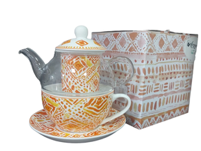 tetera tea x one cristal naranja