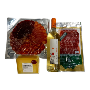 Paleta, zezina, solomoa, saltxitxona, txorizoa, gazta, gurpil berdexka