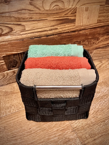 CESTA 3 PAÑOS DE COCINA DOLZ 50x50CM TEJA