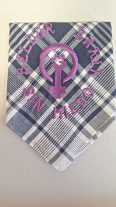 Pañuelo bordado mujer