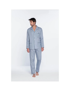 PIJAMA TELA ABIERTO HOMBRE