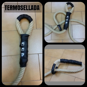 Cuerda cañamo trepa para escalar 26MM gaza + termosellado (5 m)