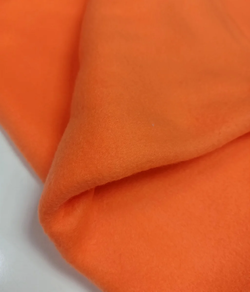 Tela de forro polar-naranja (2,5 m)