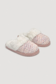 ZAPATILLAS DE CASA PASTEL