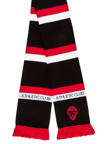 Bufanda Athletic Club tricolor bordado