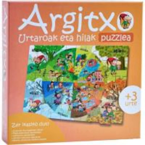 ARGITXO URTAROAK ETA HILAK PUZLEA 50PZK. Puzzle