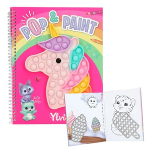 Ylvi Pop & Paint libro para colorear