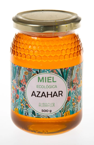 Miel de Azahar Ecológica Almaflor | Miel Cruda Sin Pasteurizar | 500g | Origen Castellón