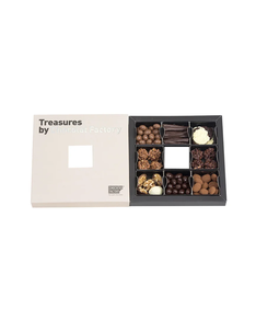 Caja Treasures Chocolat Factory 400g | Surtido Gourmet | Sin Gluten | Regalo Premium