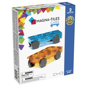 MAGNA-Tiles extra cars 2 pcs. azul + naranja