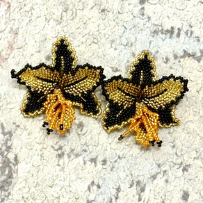 Pendientes Orquidea