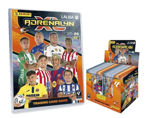 Album + Caja con 50 sobres Adrenalyn XL 2025-2026