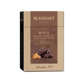 Rocs de Almendra y Chocolate Negro Blanxart | Rocas Gourmet 100g | Chocolate Artesano Barcelona