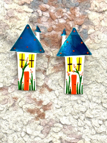 pendientes caracoles