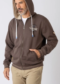 SUDADERA PRIVATA TOSTADA