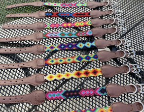 COLLAR DE PERRO ARTESANAL MEXICANO TALLA GRANDE