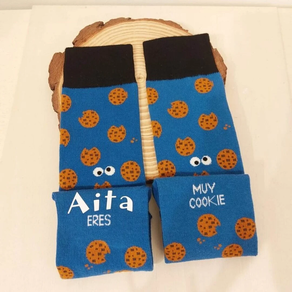 Calcetines «Aita, eres muy cookie»
