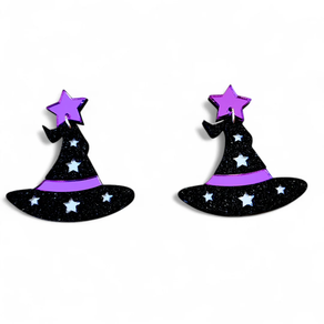 Pendientes Sombrero de Bruja