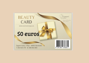 BEATY CARD- POR 50 EUROS