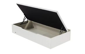 ABATIBLE MADERA APERTURA LATERAL 80X200 COLOR BLANCO