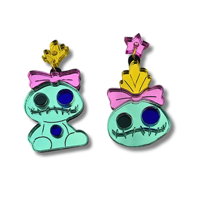 Pendientes Scrump Stitch