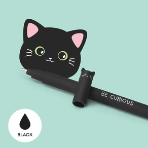 Bolígrafo de Gel Borrable Kitty «Be Curious» - Erasable Pen
