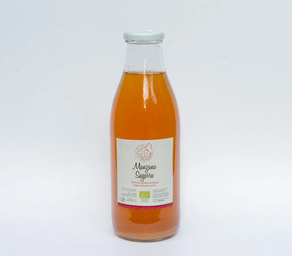 Zuku ekologikoa Santa Clara Baserria (sagarra, 75 cl)