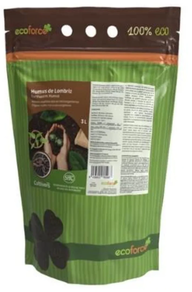 HUMUS DE LOMBRIZ ECO 12L. Abono Ecológico 100% Natural