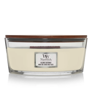 Vela Island Coconut Woodwick Ellipse