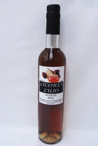 Licor de miel Licores Lujo (modelo gourmet 500 ml, 1 botella)