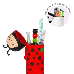 Estuche 2 en 1 de Silicona Ladybug «Get Lucky»