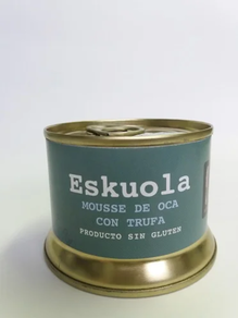 Antzara gibeleko moussea trufaduna Eskuola (lata 130 gr)