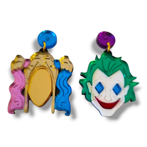Pendientes Joker y Harley Queen