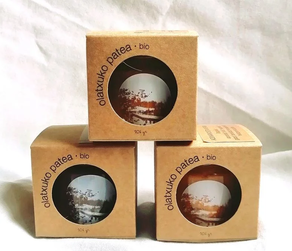 Paté vegetal Olatxuko Laboreak (puerro y avellana 106 gr)