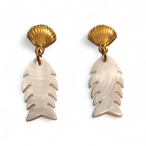 Pendientes Acero Raspa