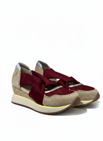 Deportivas con Cuña Gioseppo piel y textil