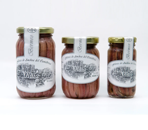 Anchoa con sal normal Urdaibai Kontserbak (tarro mediano: p. neto 220 gr, escurrido 120 gr)
